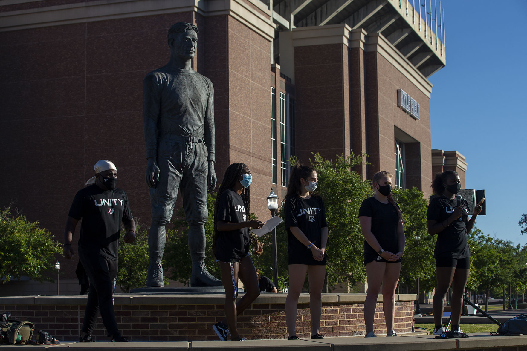 Aggie demonstration